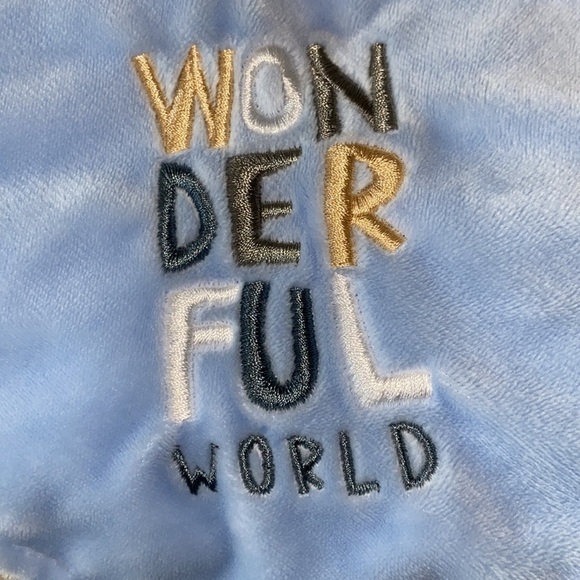 Baby Starters "WonderfulL World" Fox Security Blanket Lovey Plush - Picture 3 of 14